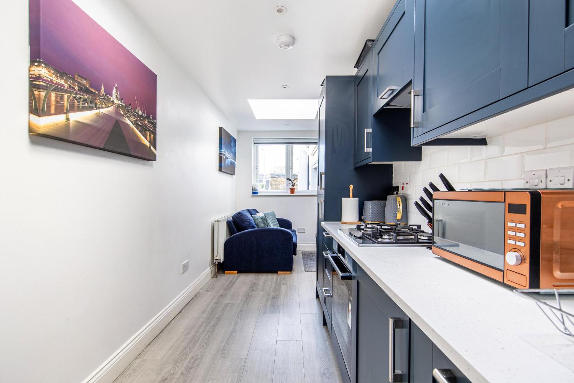 Cosy 1 Bed Apartment With Free Parking Close To Underground Station Zone 2 For Quick Access To Central London Up To 5 Guests Kültér fotó